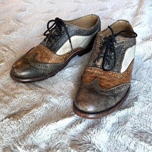 BedStu size 6.5 Lita Oxford Loafers Leather Shoes
